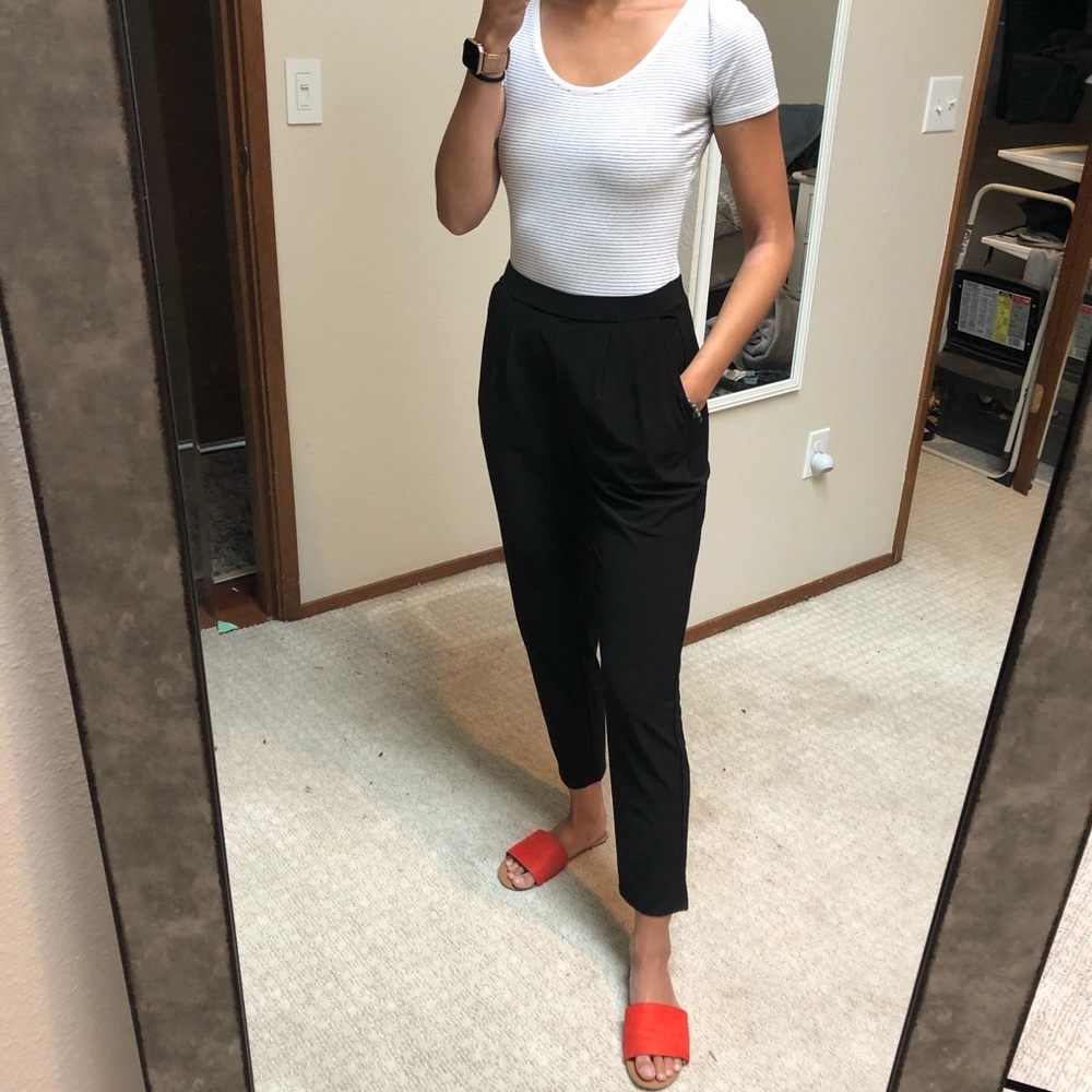 Leith Black Slacks